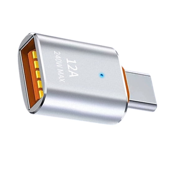 Type C to USB 2.0 Adapter Male Female Connectors for Quick Data Sync and Charge