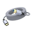thumbnail image 1 of Type C to USB B Printer Cable 5Gbps Fast Speed Data Transfer For Scanners External Hard Disks Docking Stations, 1 of 13