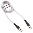 thumbnail image 1 of Type-C to USB-C 10ft PD Cable for Jitterbug Smart3 Phone - Charger Cord Power Wire Sync Braided L2A Compatible With Lively Jitterbug Smart 3 Model, 1 of 6
