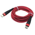 thumbnail image 1 of Type-C to USB-C 10ft PD Cable for Nokia G400 5G Phone - Charger Cord Power Wire Sync Braided Fast W4Y Compatible With Nokia G400 5G Model, 1 of 8