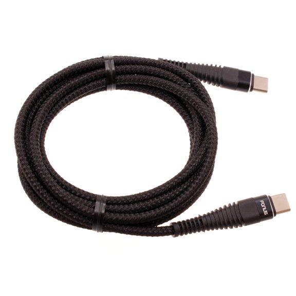 Type-C to USB-C 10ft PD Cable for TCL 50 XL 5G/XE 5G/LE - Charger Cord Power Wire Sync Braided