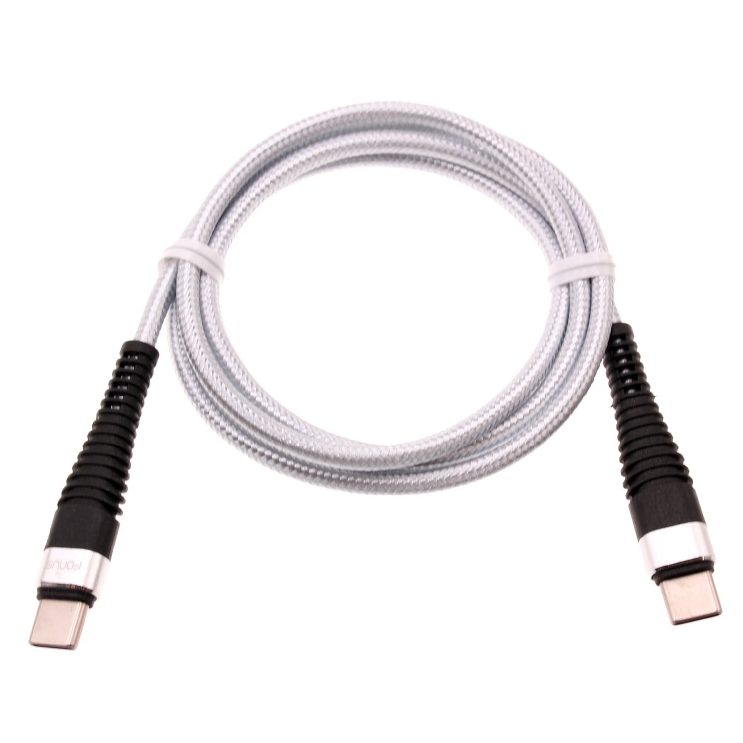 Battery Galaxy 10ft USB-C Braided Cable – Nylon Cord For Motorola Moto Z Play, Z Force, Droid – Charging & Data Sync