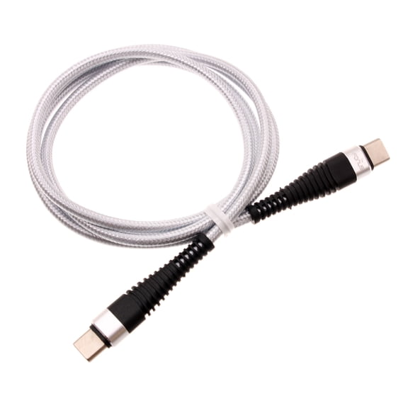 Type-C to USB-C 3ft PD Cable for TCL 50 XL 5G/XE 5G/LE - Fast Charger Cord Power Wire Sync Braided