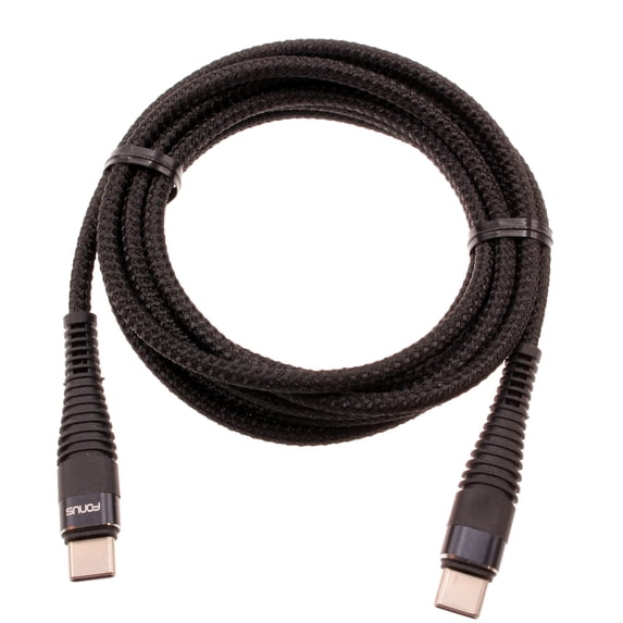 Type-C to USB-C 6ft PD Cable for Samsung Galaxy S25/Ultra/Plus - Charger Cord Power Wire Sync Braided