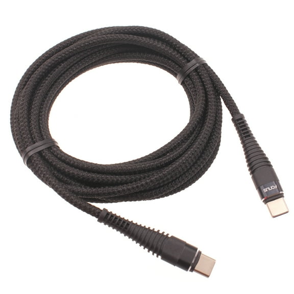 Type-C to USB-C 6ft PD Cable for TCL 50 XL 5G/XE 5G/LE - Charger Cord Power Wire Sync Braided