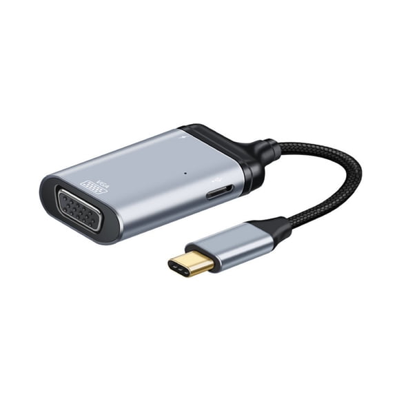 Type C to VGA Adapter USB C To 4K HDTV Adapter USB C To HDTV/VGA/DP1.4/miniDP/RJ45 Adapter Fast Charging&Data Transfer