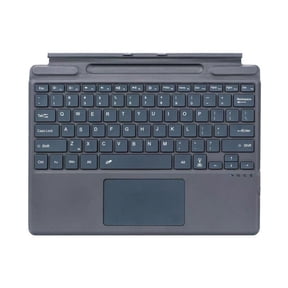 Type Cover for 13 inch Microsoft Surface Pro 11 / Pro 10 / Pro 9 / Pro 8 / Pro X Portable Bluetooth Wireless Keyboard with Touchpad / Pencil Holder