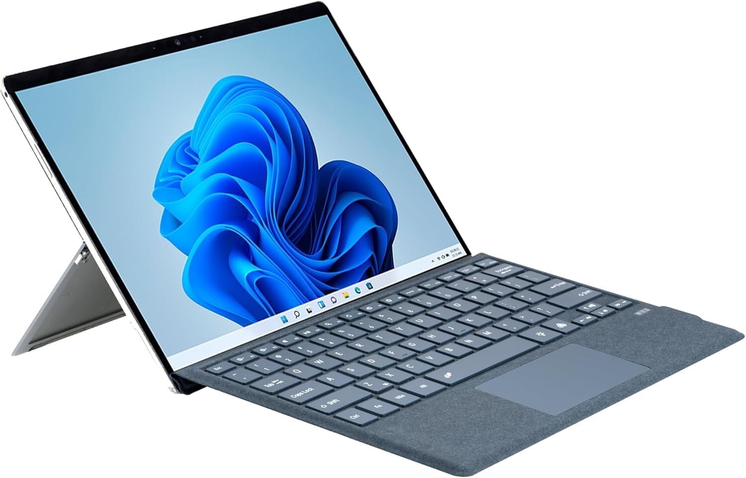 Type Cover for Microsoft Surface Pro 7+/Pro 7/Pro 6/Pro 5/Pro 4/Pro 3, Bluetooth Keyboard with Multi-Touch Trackpad, Ultra Slim-Cobalt Blue With Backlit