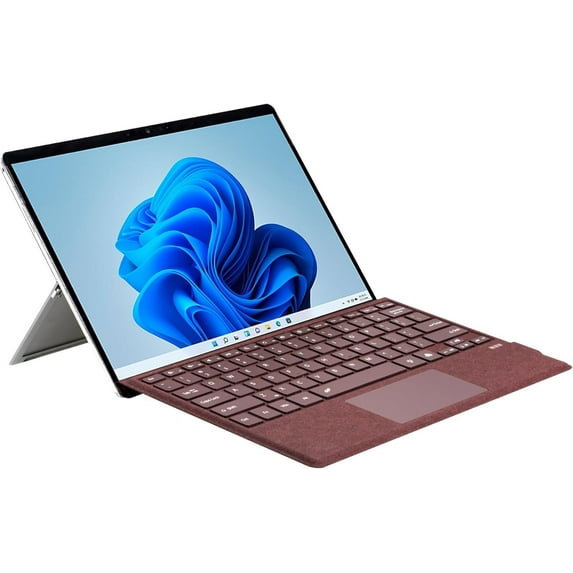Type Cover for Microsoft Surface Pro 7+/Pro 7/Pro 6/Pro 5/Pro 4/Pro 3, Bluetooth Keyboard with Multi-Touch Trackpad, Ultra Slim-Wine With Backlit