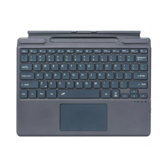 Type Cover for 13 inch Microsoft Surface Pro 10 / Pro 9 / Pro 8 / Pro X Portable Bluetooth Wireless Keyboard with Touchpad / Pencil Holder