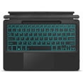 thumbnail image 1 of Type Cover for 13 inch Microsoft Surface Pro 9 / Pro 8 / Pro X, Wireless Thin Bluetooth Keyboard with Trackpad, 7 Colors Backlit, Pencil Holder, 1 of 7