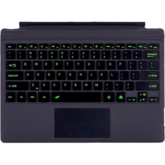 Type Cover for Microsoft Surface Pro 7+ / Pro 7/6 / 5/4 / 3, 12.3 inch, Ultra-Slim Wireless Bluetooth Tablet Keyboard with Multi Touchpad (Onyx)
