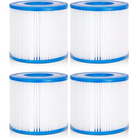 Type D Pool Filter Cartridge for Pools (4 Pack)