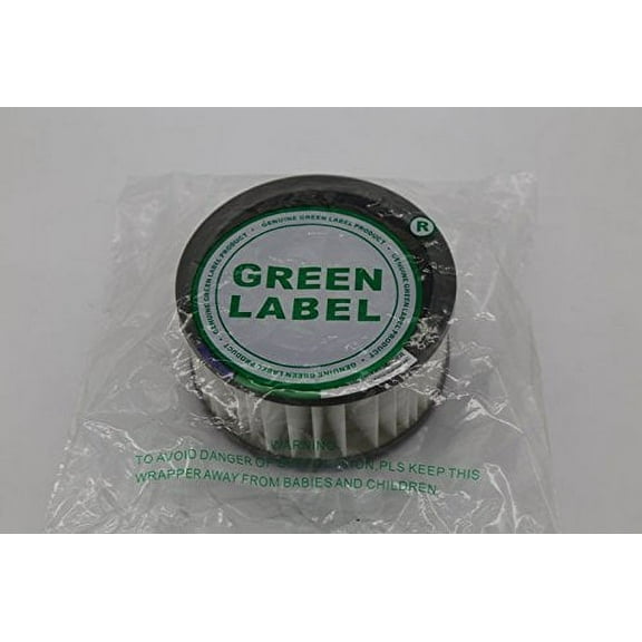 Type F15 HEPA Filter for Dirt Devil QUICK VAC vacuum cleaners. Replaces OEM # 3SS0150001. By Green Label.