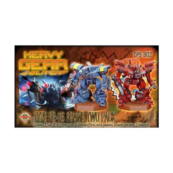 Dream Pod 9 Type F6-16 Battle Frame Two Pack New