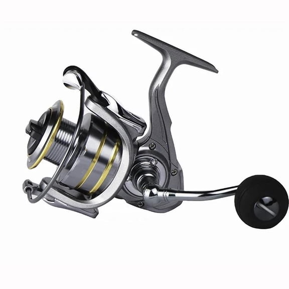 Type Fishing Wire Roller Metal Fishing Wheel Sea Rod Fishing Line Gapless Winding Reel Front Unloading Force Wheel