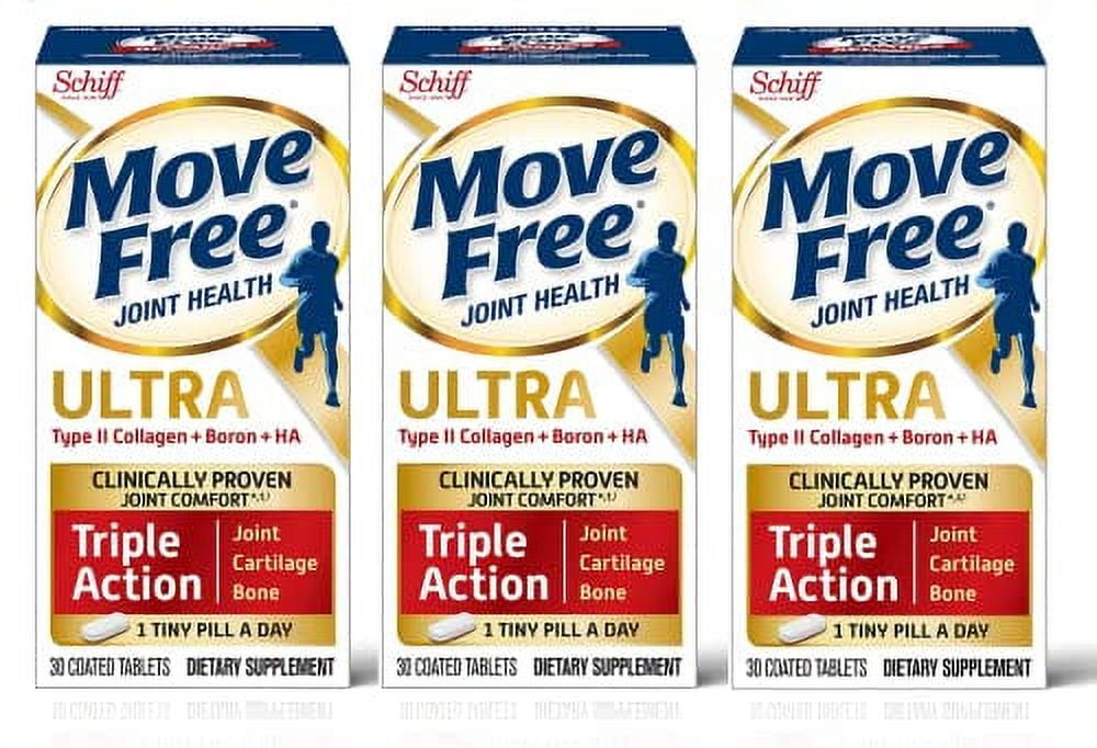 Type II Collagen & Boron Move Free Ultra Triple Action Joint Support