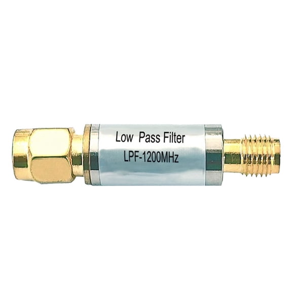 Type LC Low Pass Filter LPF 1200MHz Sound Meter Filter Graphic Band Pass Filter BPF SMA Connector