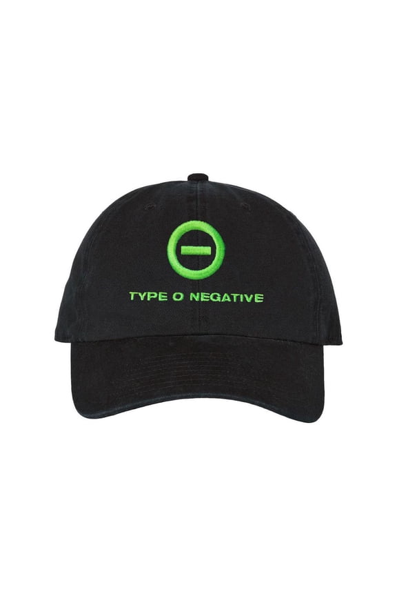 Type O Negative Logo Dad Hat Black | Officially Licensed