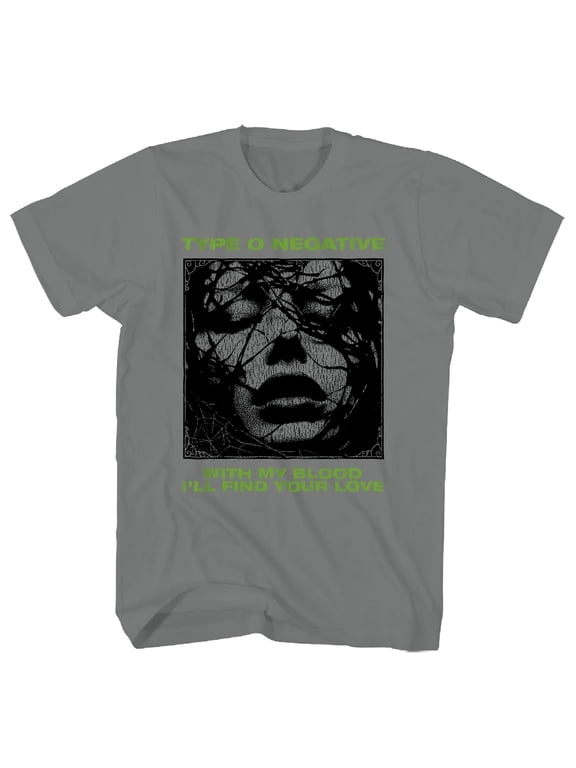 Type O Negative Men's Find Your Love T-Shirt Charcoal X-Large | Officially Licensed Merchandise
