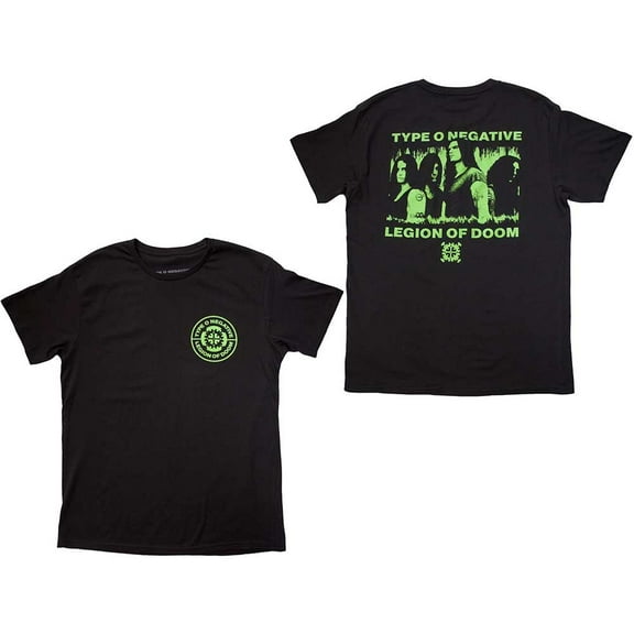 Type O Negative Men's Legion Of Doom T-Shirt Black Medium | Officially Licensed Merchandise