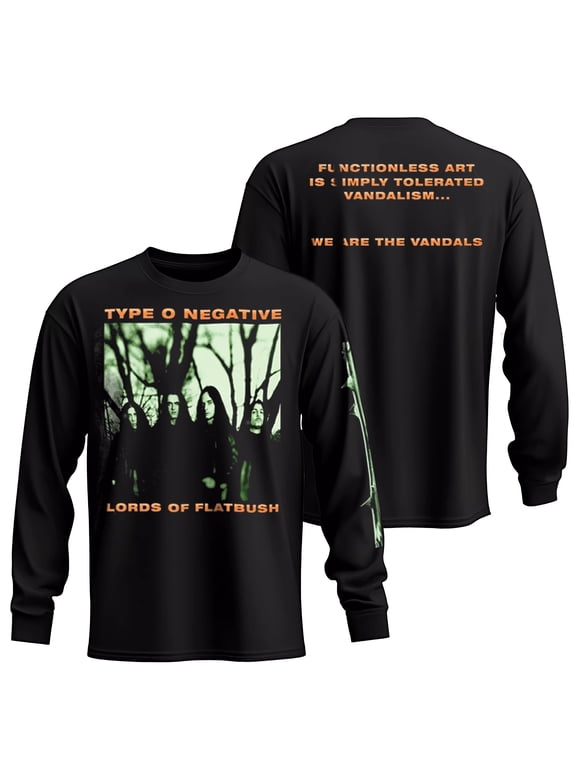 Type O Negative Men's October Rust Long Sleeve T-Shirt Black Medium | Officially Licensed Merchandise