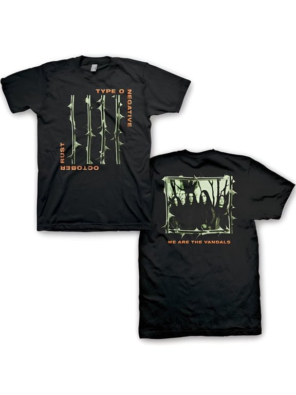 Type O Negative Men's October Rust T-Shirt Black Medium | Officially Licensed Merchandise