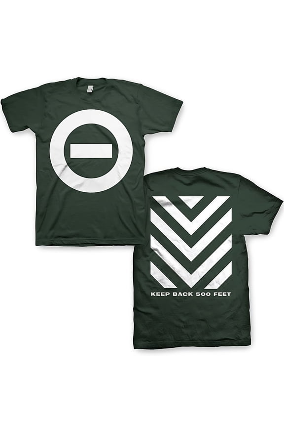 Type O Negative Men's Stay Back T-Shirt Green Large | Officially Licensed Merchandise