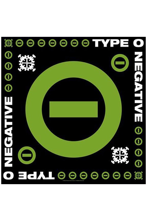 Negative Symbol Bandana Black