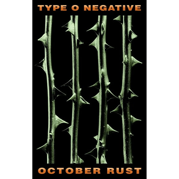 Type O Negative October Rust Textile Poster