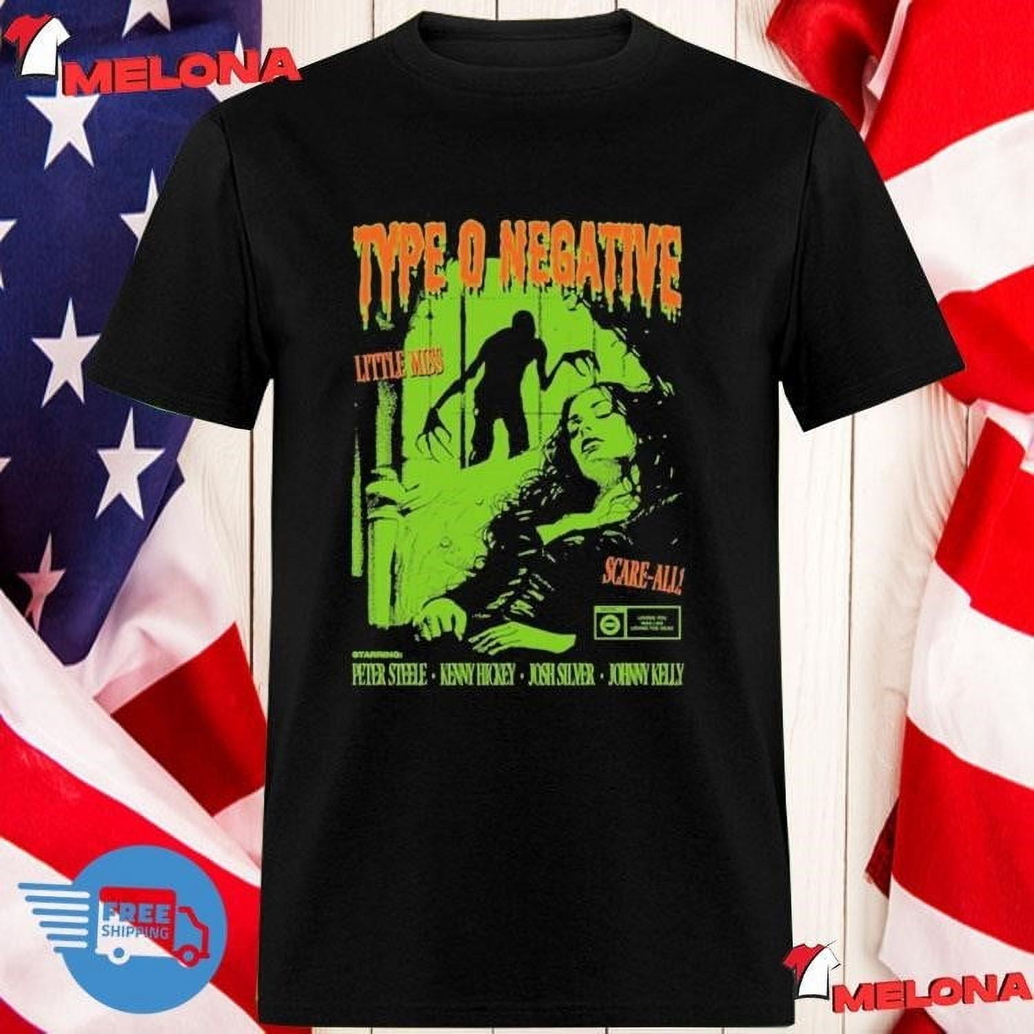 Type O Negative Scare All Horror Film Shirt