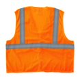 thumbnail image 1 of Type R Class 2 Mesh Safety Vest - Orange - Extra Small - Reflective Design, 1 of 1