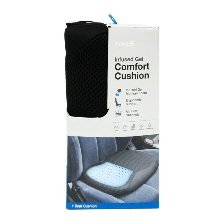 Type s infused gel comfort seat cushion best sale