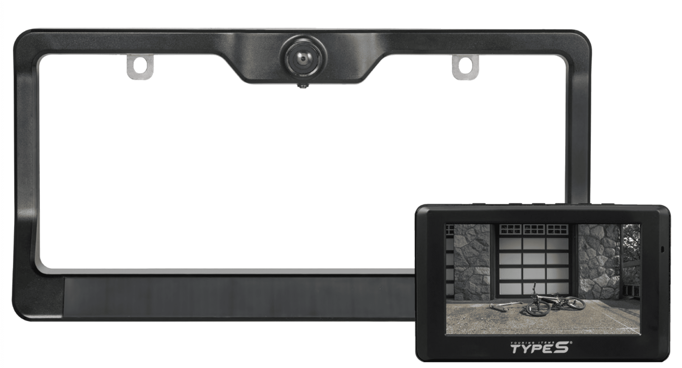 Type S License Plate Backup Camera