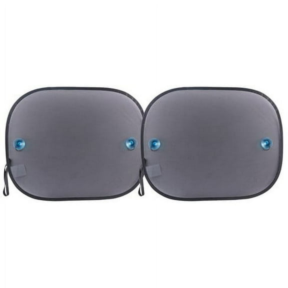 Type S - Side Window Sunshade, 15" x 19", 2 Pack, Black - NEW