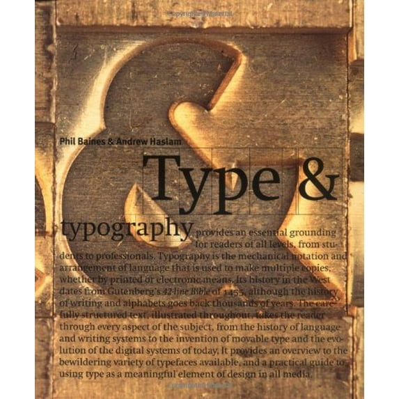Pre-Owned Type and Typography (Paperback) 0823055248 9780823055241