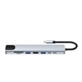 thumbnail image 1 of Type-c Expansion Dock 8-in-one Hub Laptop Hub Multifunctional Docking Station Wholesale, 1 of 9