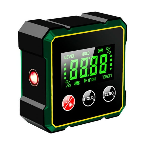 Type-c Rechargeable Level with Magnetic Base & LCD Display