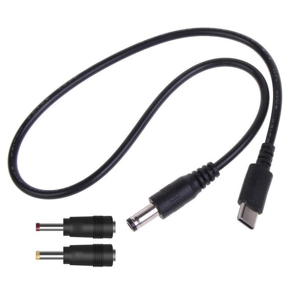 TypeC to DC5.5x2.1mm 4.0x1.7 3.5x1.35 PD Converter Trigger Cable 9V 12V 15V 20V