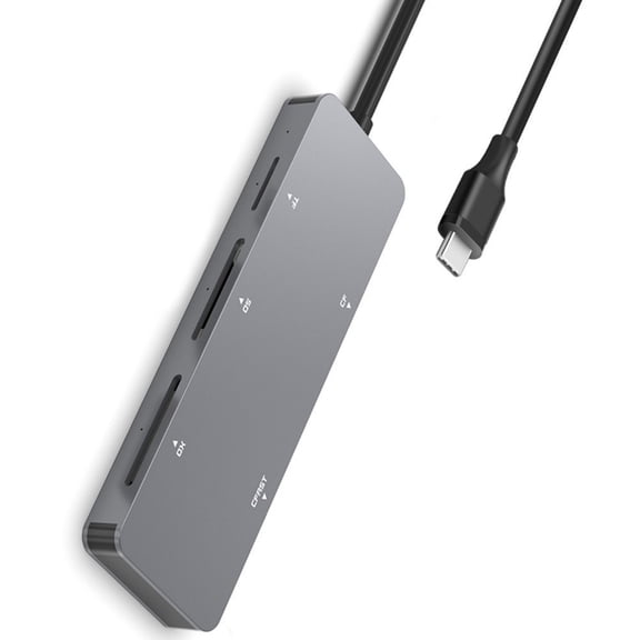 TypeC3.0 Multiple Card Reader for CFasts CFXD SDTF Card with Fast Speed Data Transfer