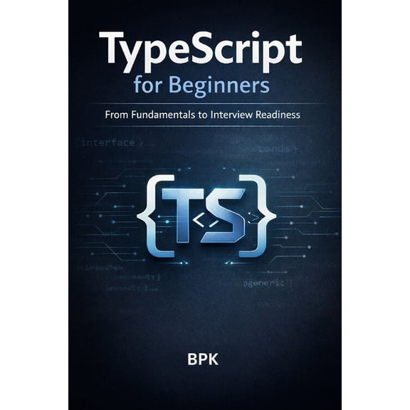 TypeScript for Beginners: From Fundamentals to Interview Readiness, (Paperback)