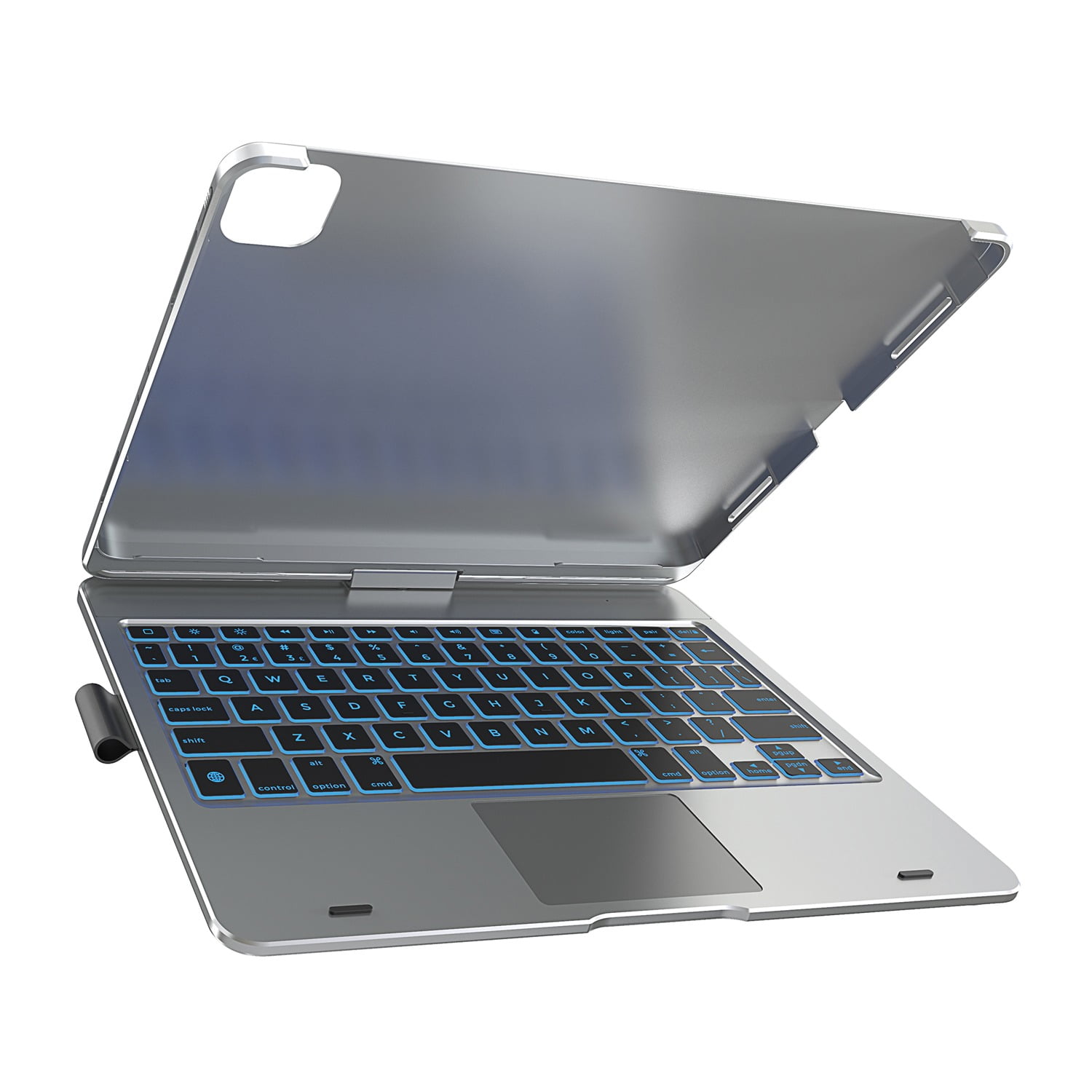 Typecase Flexbook Touch Gray 6in1 Keyboard Case For iPad 7, Air 3. Pro 10.5