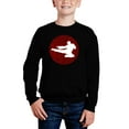 thumbnail image 1 of Types Of Martial Arts - Boy's Word Art Crewneck Sweatshirt, 1 of 3