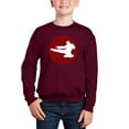 thumbnail image 1 of Types Of Martial Arts - Boy's Word Art Crewneck Sweatshirt, 1 of 3