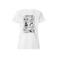 thumbnail image 1 of Types of Cats Illustrated Humor Women's T-shirt, 1 of 3