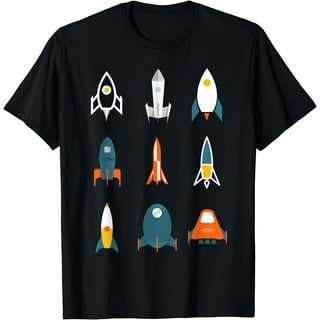Types Of Space Rockets Astronaut Gift Shirt For Kids, Boys Types Of Space Rockets Astronaut Gift Shirt For Kids, Boys