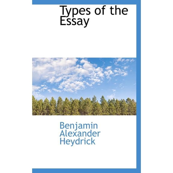 Types of the Essay (Hardcover)