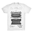 thumbnail image 1 of Typewriter 1896 Patent 2 100% Cotton Premium T-Shirt, 1 of 1