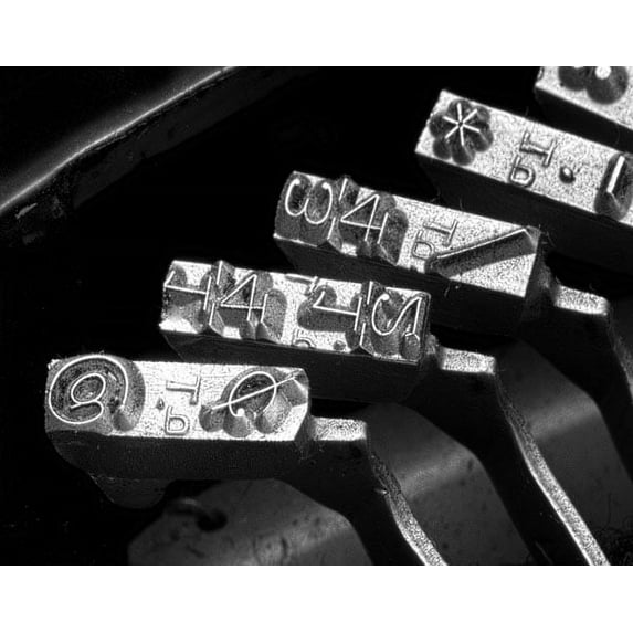 Typewriter Symbols Classic Classy Vintage Retro Old-Fashioned Photo Tasteful Bedroom Decor 14X11