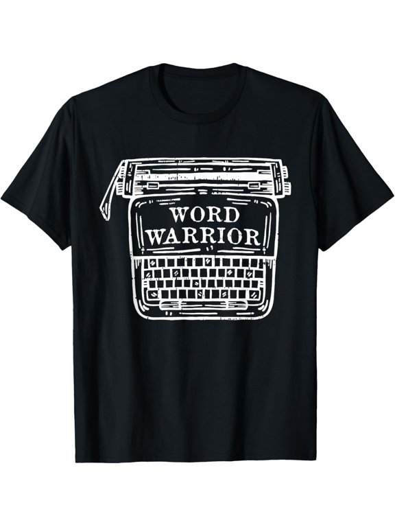 Typewriter Writer Cool Poet Editor Novelist Author Gifts T-Shirt